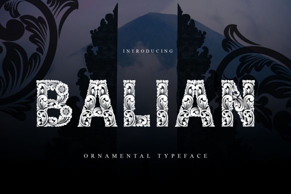 Balian: A Distinctive Serif for Creative Professionals