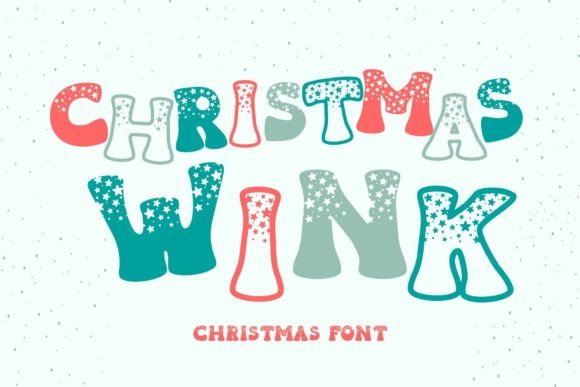 Christmas Wink: A Playful Touch for Your Festive Designs