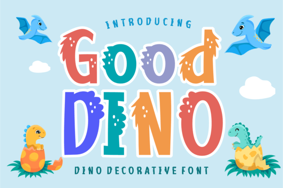 Good Dino: A Playful Font for Bold and Modern Designs