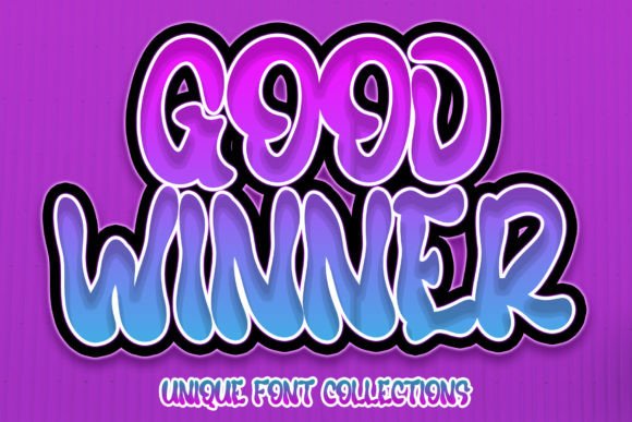 Good Winner: A Display Font for Lasting Impressions