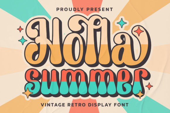 Holla Summer: The Vintage Font for Modern Brands