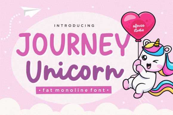 Journey Unicorn: A Script Font for Modern Branding