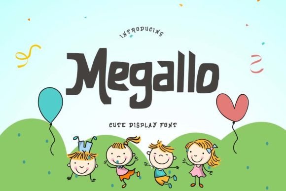 Megallo: The Friendly Display Font with Character
