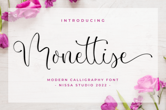 Monettise: A Script Font for Elegant Branding