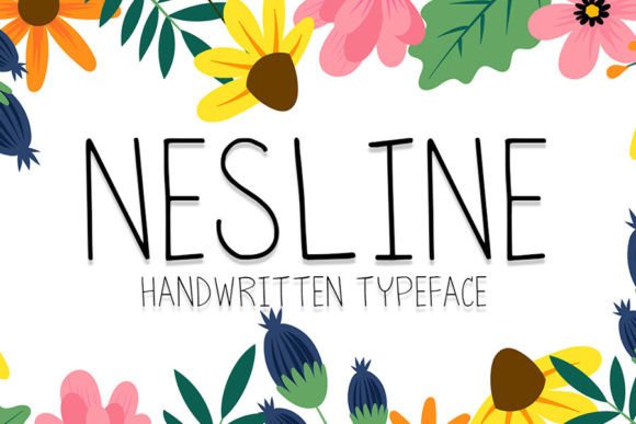 Nesline: A Handwritten Font That Feels Like a Conversation