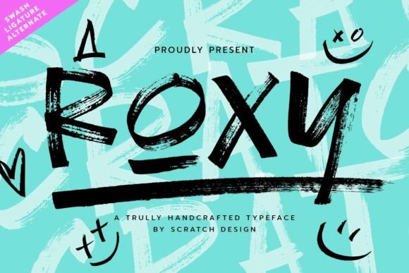 Roxy: The Bold, All-Caps Font for Maximum Impact