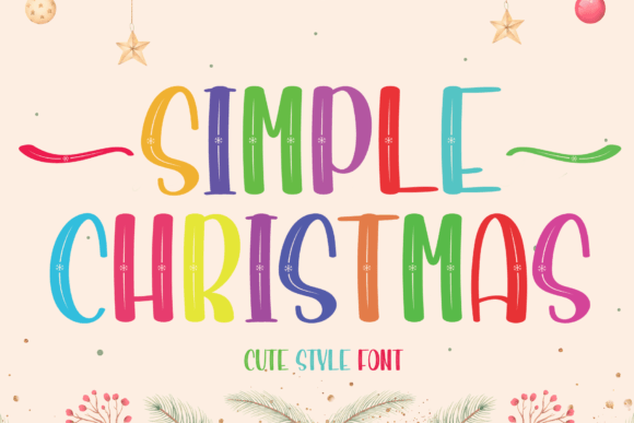Simple Christmas: Capturing Festive Magic in Your Designs